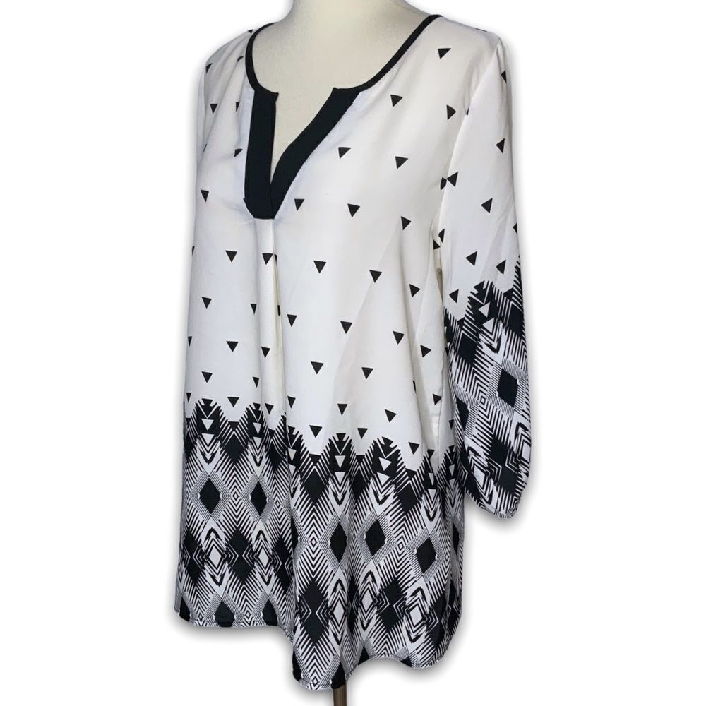 EVERLY popover blouse size M